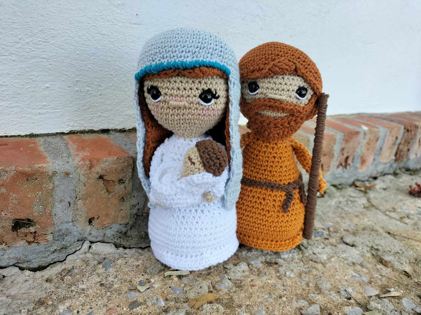 Portal de Belén amigurumi